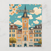 Switzerland Travel Briefkaart (Voorkant)