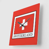 Switzerland Vierkante Klok (Hoek)