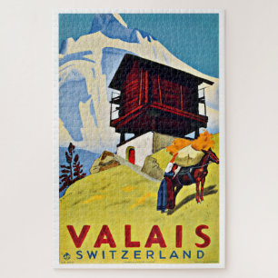 Switzerland - Vintage Travel Legpuzzel