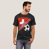 SWITZERLAND World Soccer Fan Tshirts (Voorkant volledig)