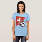 SWITZERLAND World Soccer Fan Tshirts (Voorkant volledig)