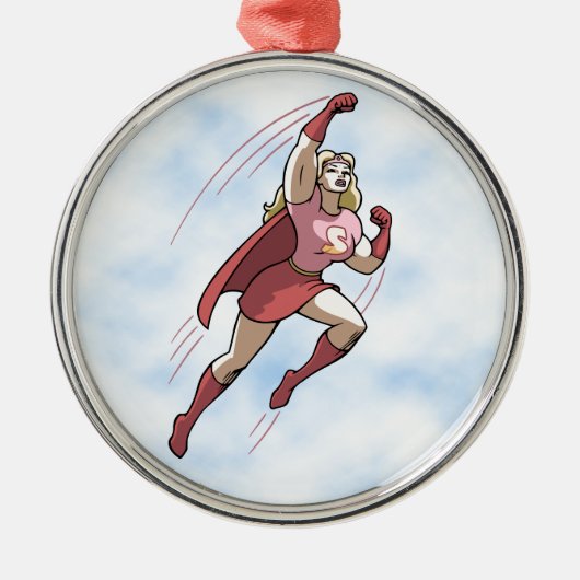 Swobole Woman Metalen Ornament (Voorkant)