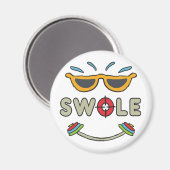 Swole Bodybuilding Magneet (Voorkant / Achterkant)