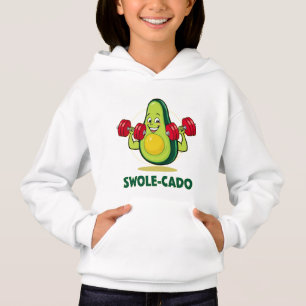 "Swole-cado Strength - Kinderen T-Shirt"