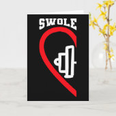 Swole Mates Schattige Workout Matchende Koppels Va Kaart (Gele Bloem)