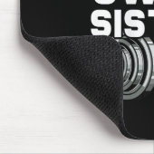 Swole Sisters Powerlifting Gym Workout Swole Gainz Muismat (Hoek)