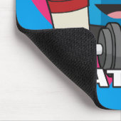 SWOLEMATES Grappige Bodybuilding Eiwit Shake Muismat (Hoek)