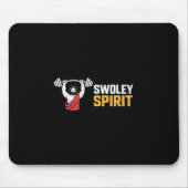 Swoley Spirit Bodybuilding Workout Geloof Muismat (Voorkant)