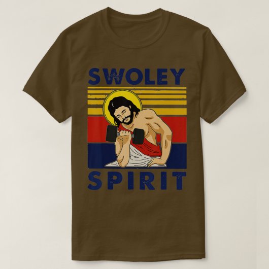 Swoley Spirit WEIGHT LIFTING Jesus Swoley Spirit  T-shirt (Design voorkant)