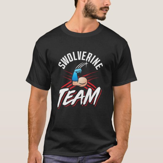 Swolverine Team Classic T-Shirt (Voorkant)