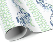 Swoon Staffordshire Dogs Vine Slate and Green Cadeaupapier (Rol Hoek)