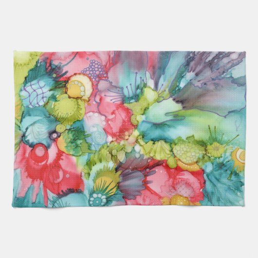 Swoosh Doodle Kitchen Towel Theedoek (Horizontaal)