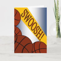 Swoosh! Het Succes Congrats van het basketbal