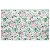 SWOOSH Roze Mint Floral Stof (Fat Quarter)