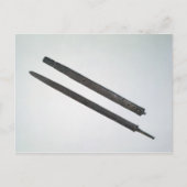 Sword and sheath uit La Tene, Zwitserland Briefkaart (Voorkant)
