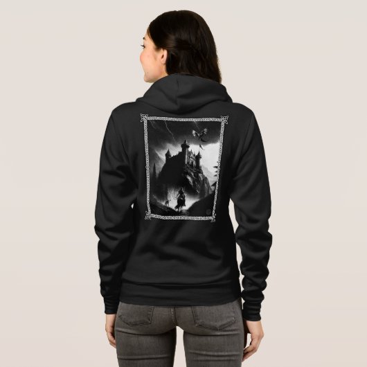 Sword and Sorcery Hoodie (Achterkant volledig)