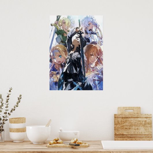 Sword Art Online 3 Poster (Keuken)