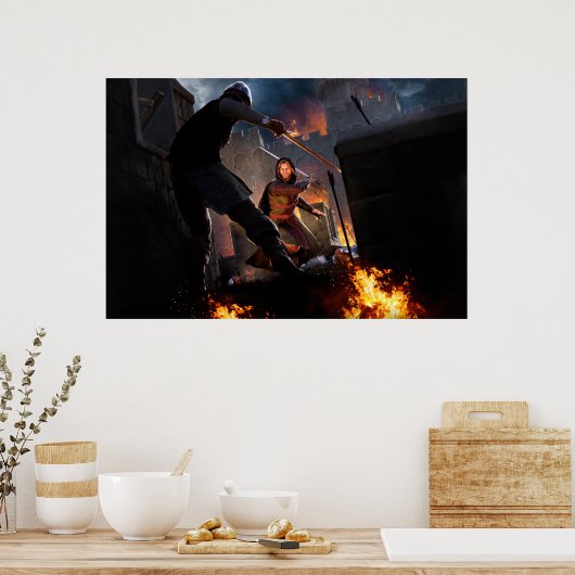 Sword Ascant - Middelgroot Poster (Keuken)