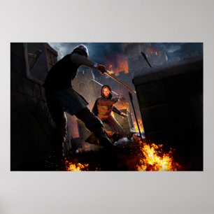 Sword Ascant - Middelgroot Poster