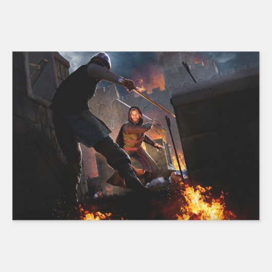 Sword Ascant - Papierblad met opvulling Inpakpapier Vel (Voorkant 3)