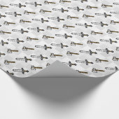 Sword Ax Pixel Graphic Video Game Gamer Cadeaupapier (Hoek)