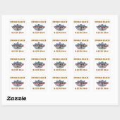 Sword Beach Vierkante Sticker (Vel)