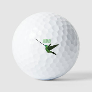 Sword-bulgvogel cartoon illustratie golfballen