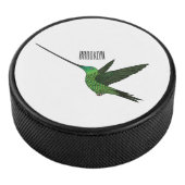 Sword-bulgvogel cartoon illustratie hockey puck (3/4)