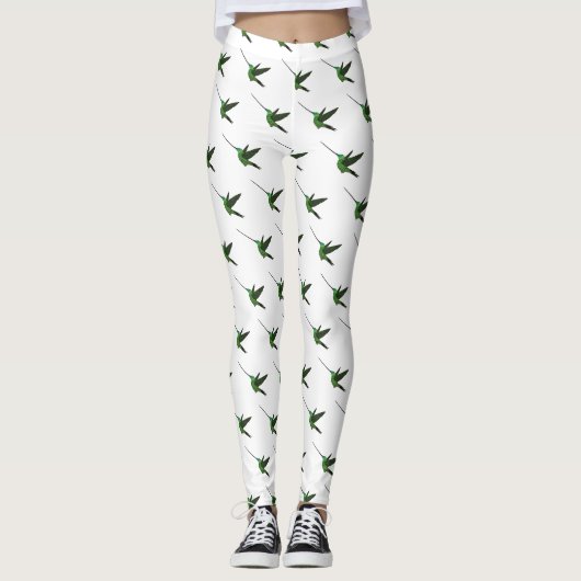 Sword-bulgvogel cartoon illustratie leggings (Voorkant)