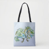 Sword dragon tote bag (Voorkant)