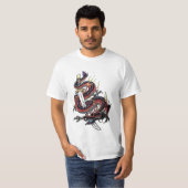 Sword en Dragon T-shirt (Voorkant volledig)