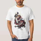 Sword en Dragon T-shirt (Voorkant)