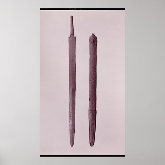 Sword en Scabbard Poster (Voorkant)