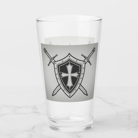 Sword en Shield Glas (Achterkant)