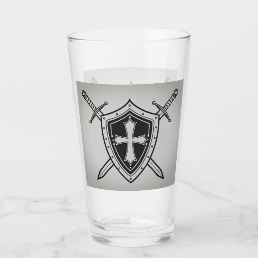Sword en Shield Glas (Voorkant)