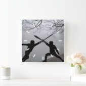 Sword Fight Vierkante Klok (Huis)