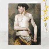 Sword Fine Art Groeten Kaart (Gele Bloem)