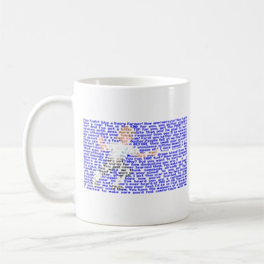 Sword gevechten in het insult - Geheim van Monkey Koffiemok (Links)