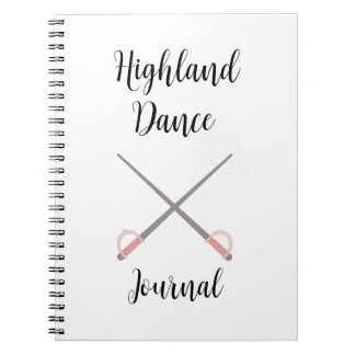 Sword Highland Dance Journal Notitieboek