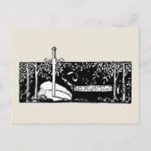 Sword in de steen briefkaart (Voorkant)
