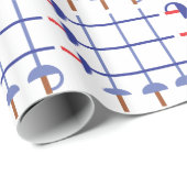 Sword Raster omheining Cadeaupapier (Rol Hoek)