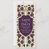 Sword & Schilder Medieval Fantasy Sparen de Datum Kaart (Voorkant)