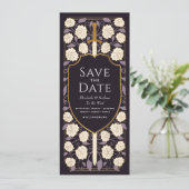 Sword & Schilder Medieval Fantasy Sparen de Datum Kaart (Staand voorkant)