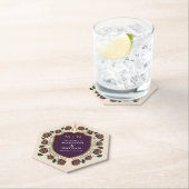 Sword & Shield Medieval Fantasy Monogram Weddensch Kartonnen Onderzetters (Insitu)