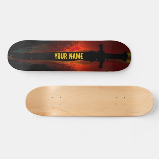Sword Skateboard (Horizontaal)