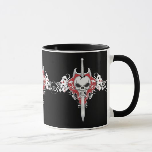 Sword Skull - RED Mok (Rechts)