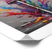 Sword Striking Ground Poster (Hoek)