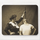Sword Swallower en Wife Sideshow Freaks Muismat (Voorkant)