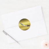 Sword van Ali Ronde Sticker (Envelop)