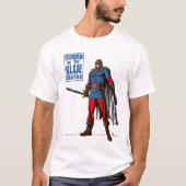 Sword van de Blauwe Scarab T-shirt (Voorkant)